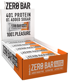  BioTech USA Zero Bar Chocolate-caramel - 1 Kasse (20 stk)