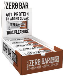  BioTech USA Zero Bar Double chocolate - 1 Kasse (20 stk)