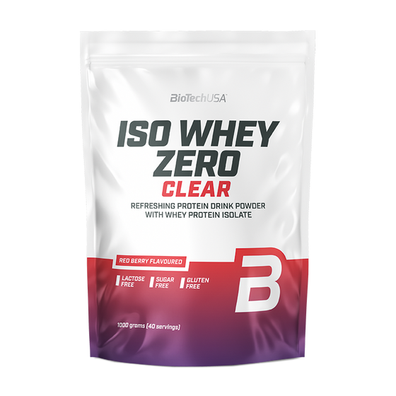 Iso Whey Zero Clear Red berry 1000g