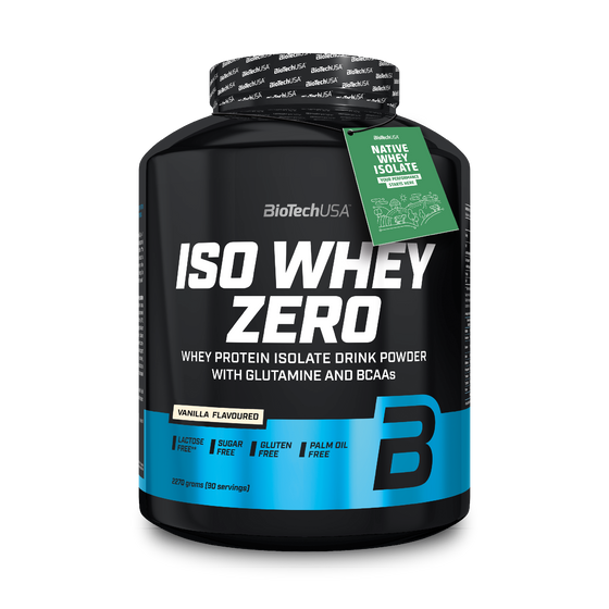 BioTech USA Iso Whey Zero 2270g Vanilla