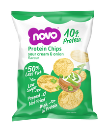  Novo Protein Chips Sour Cream & Onion -30g