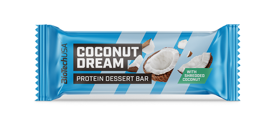 BioTech USA Protein Dessert Bar Coconut Dream 1 kasse (20 stk)