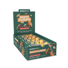  BioTech USA White Almond Protein Dessert Bar 1 kasse (20 stk)