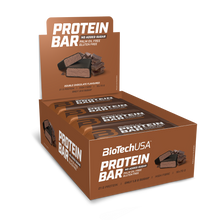  BioTech USA Protein Bar Double Chocolate - 1 Kasse (16 stk)