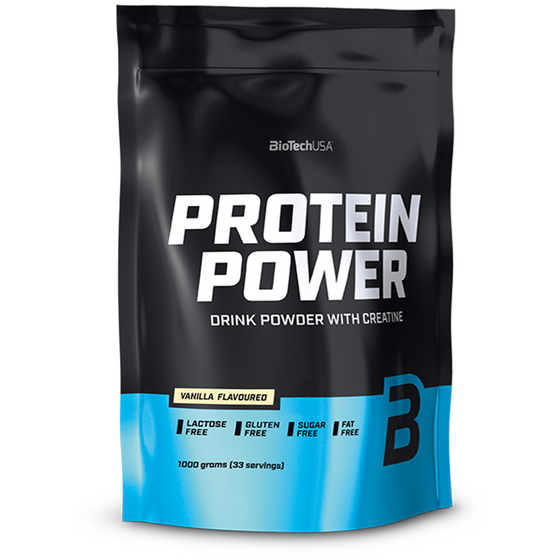 BioTechUSA Protein Power Vanilla - 1000g